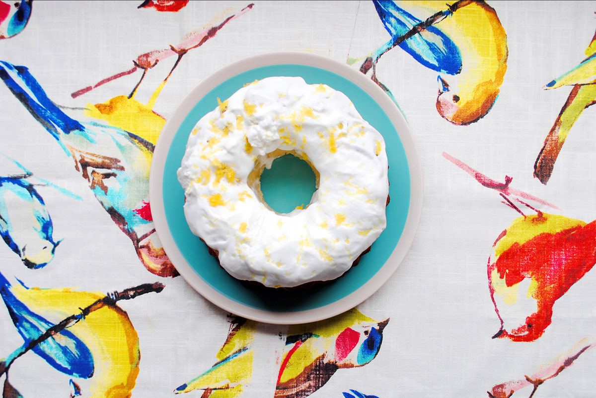 mateo Gajardo Food  Style art director arte comida lemon cake queque limon