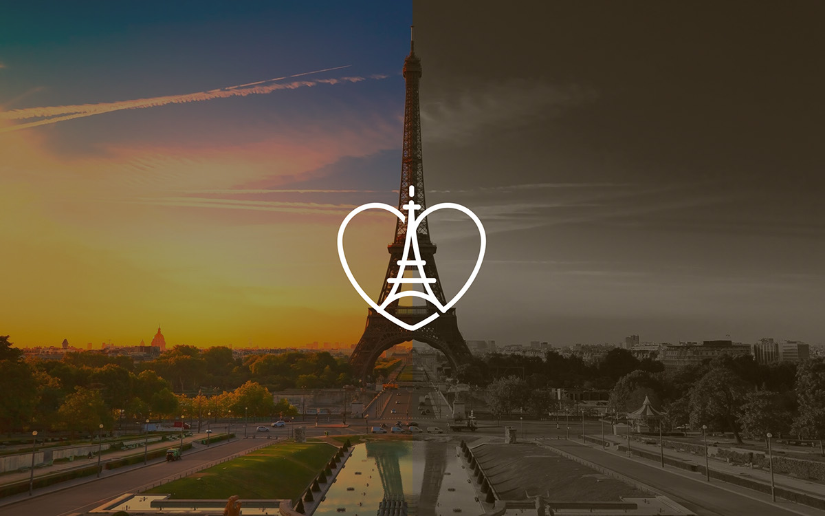 French Icon creation symbol Liberty Pray design graphism Love