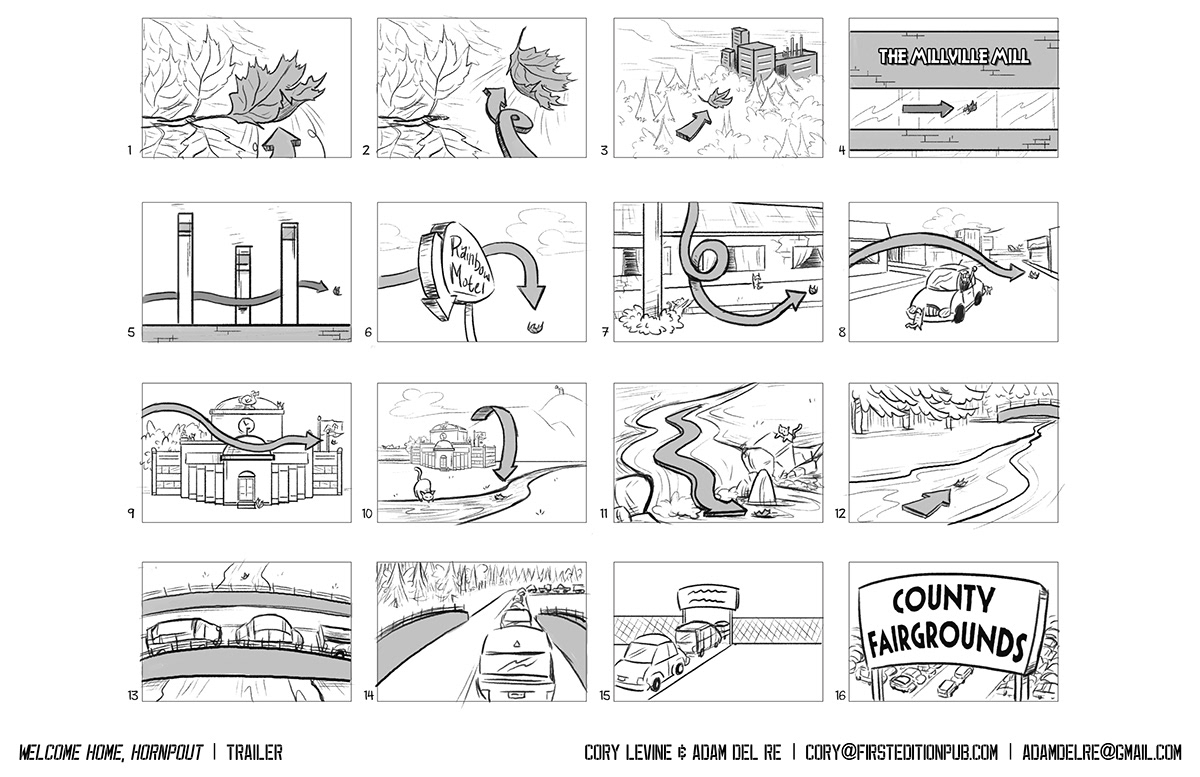 concept art Visual Development cartoon Hornpout Welcome Home Hornpout