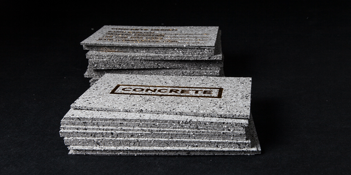 Concrete Business Cards on Behance