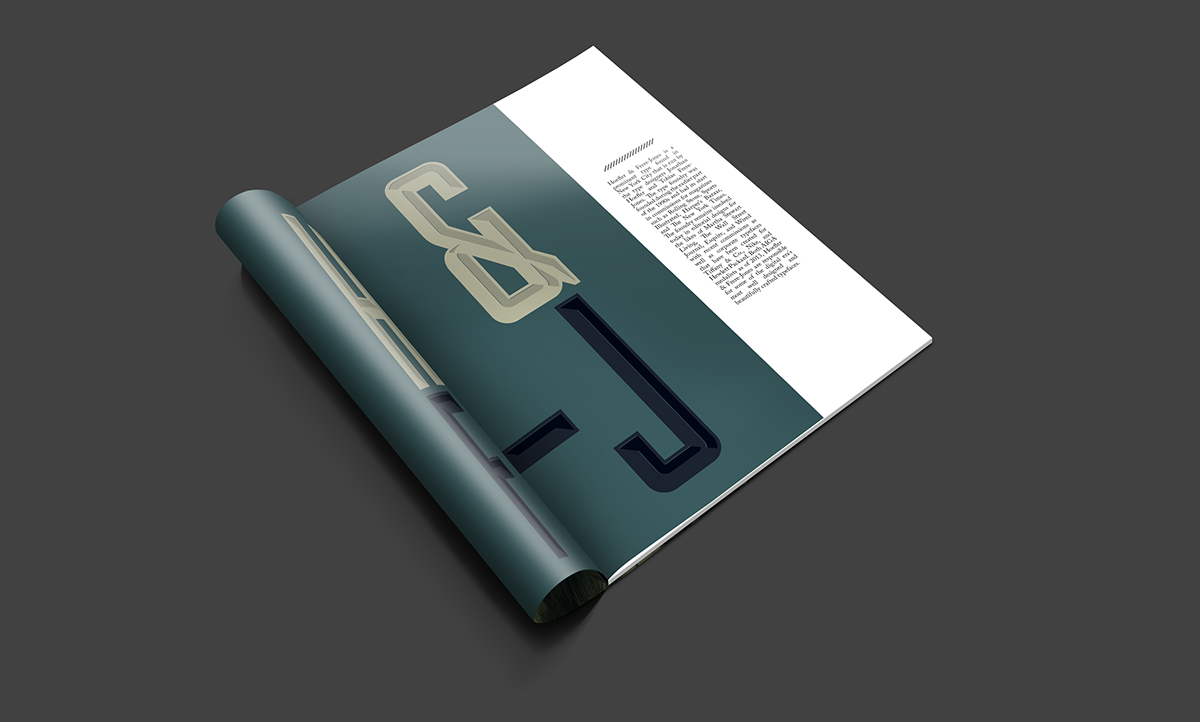 Adobe Portfolio Zine  print design  typography.com hoefler&co jonathanhoefler gotham Didot