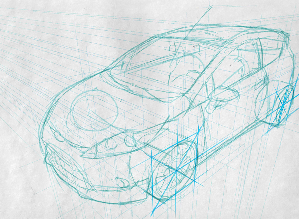 How to Draw a Car - An Exhilarating Car Drawing