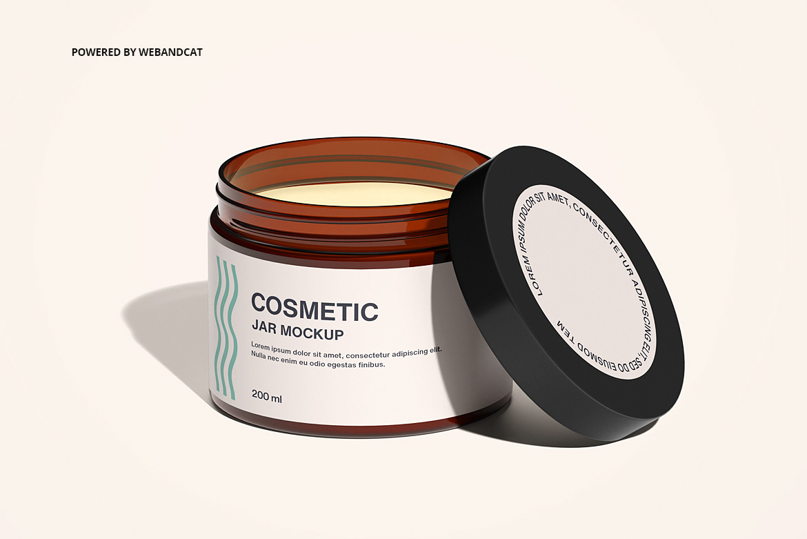 Download Cosmetic Jar Mockup Set 2 On Behance