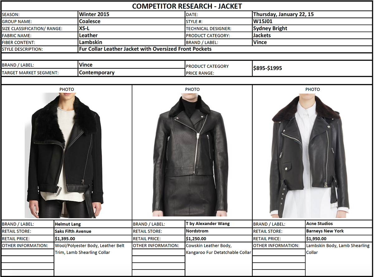 Tech Pack leather jacket design