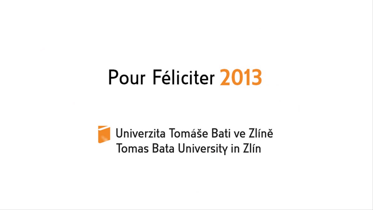 tomas bata pf PF 2013 pour feliciter University tbu utb zlin seasons cut off motion