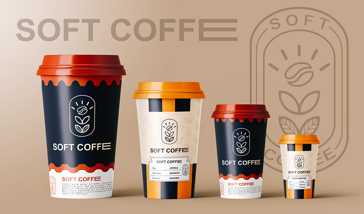 brand identity Branding Identity Coffee coffee branding coffee logo coffee shop Logo Design luxury logo Packaging visual identity