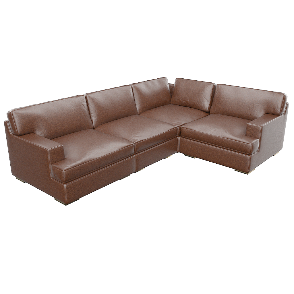 furniture 3D visualization Render modular sofa living room Couch