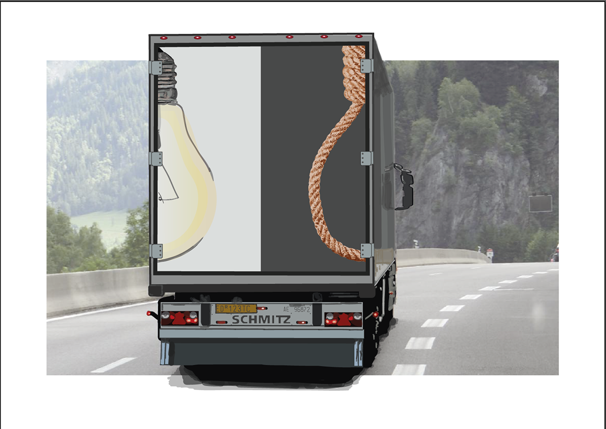 life and death life death lorry design AUB