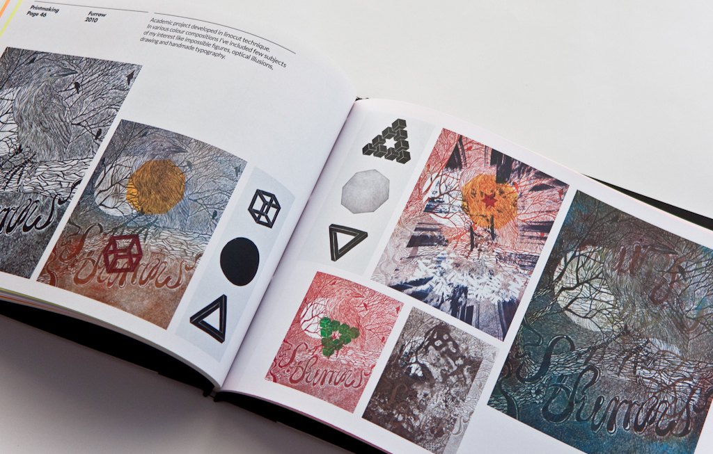 portfolio  handmade piorek chuchla kabk Holland Netherlands erasmus  neon logo book binding
