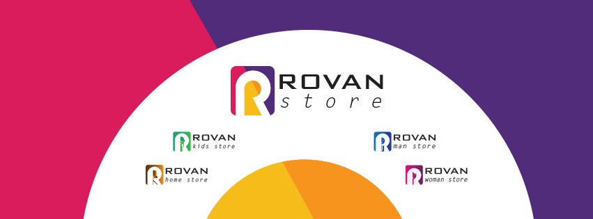 brand Rovan store logos graphics design abdullah designer Turkey Syria