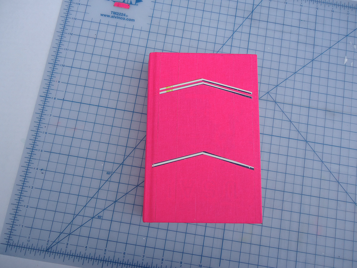 book recycle reconstruct Book Binding binding pink Cheerleading melissa piombo melissa piombo