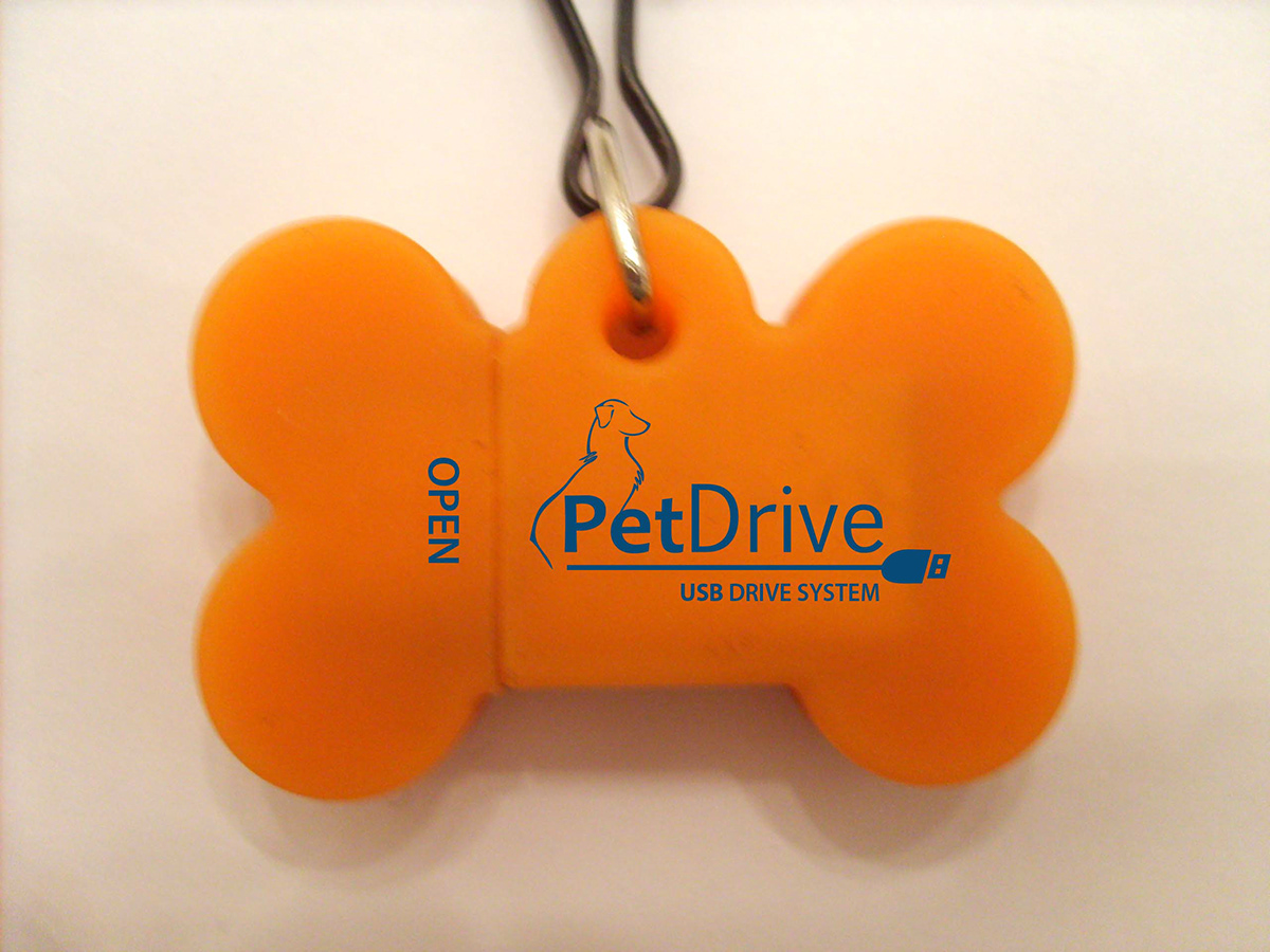 Pet drive pen tag dof