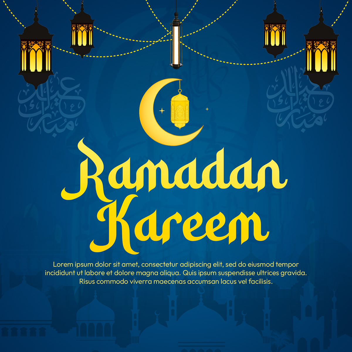 ramadan kareem رمضان كريم islamic Eid muslim EID UL ADHA EidMubarak ramadan kareem Social media post
