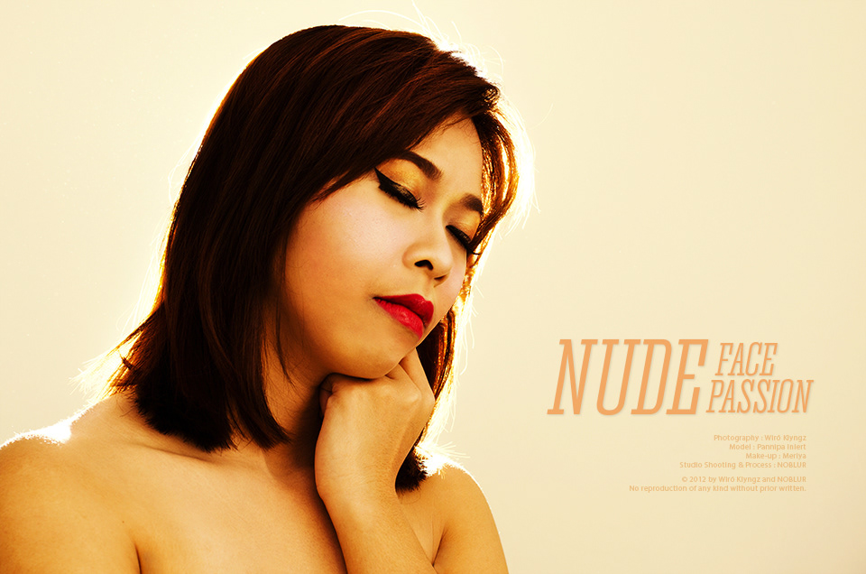 woman female nude skin warm portrait