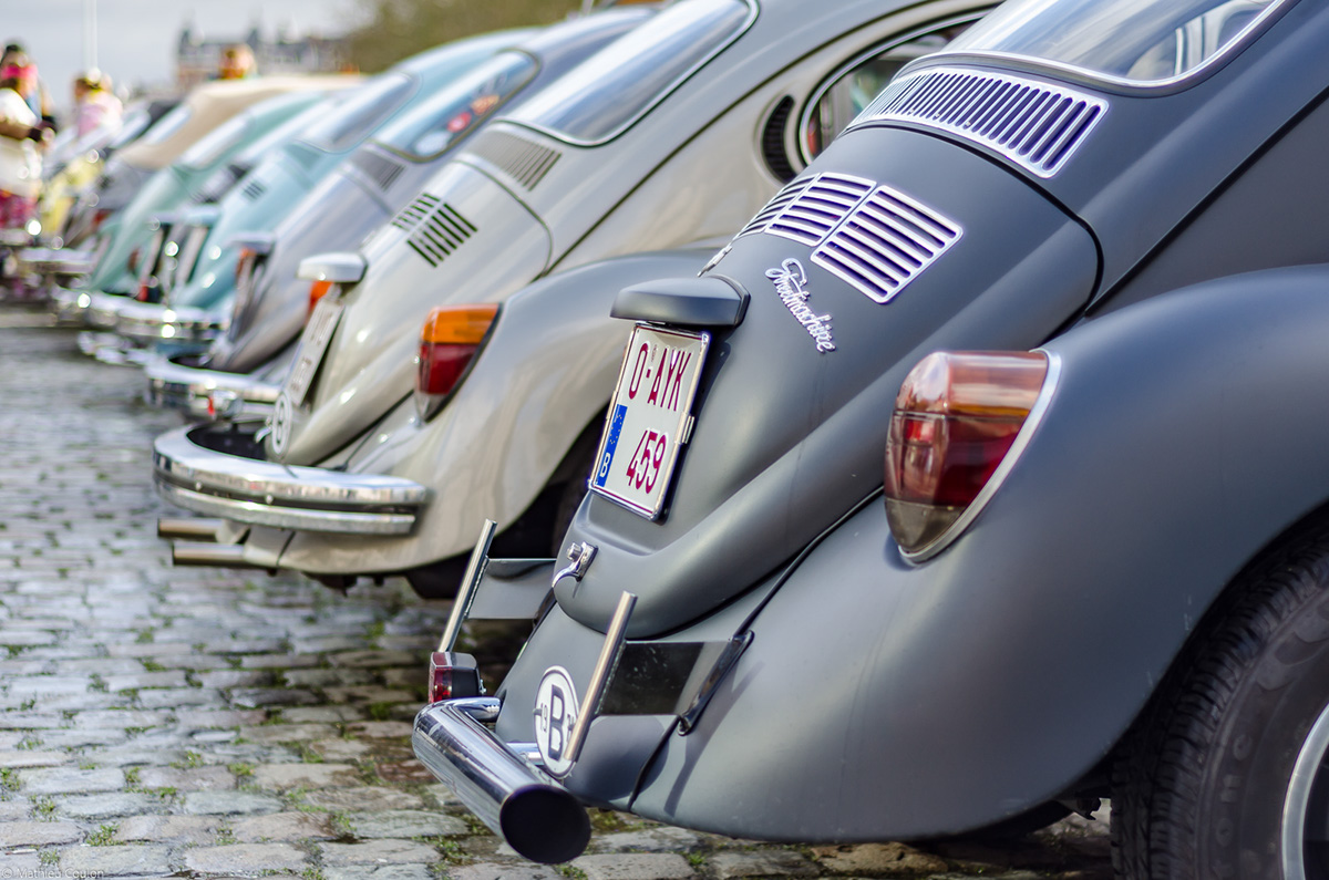 brussels car VW volkswagen beetle Love Bugs Parade Parc du cinquantenaire reportage
