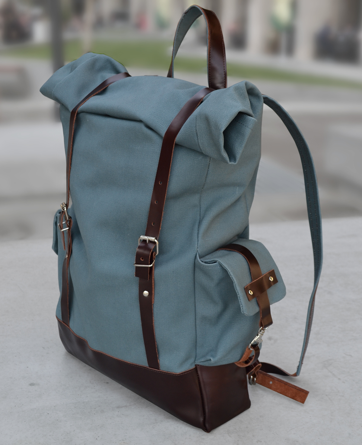 bag backpack textile leather SEW cut design bag making