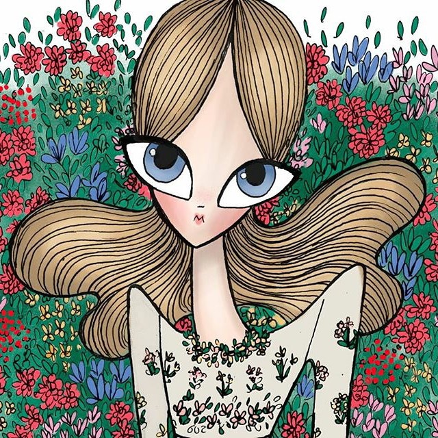 valentino fashionillustration prefall2015 georginachavez cuu art Flowers