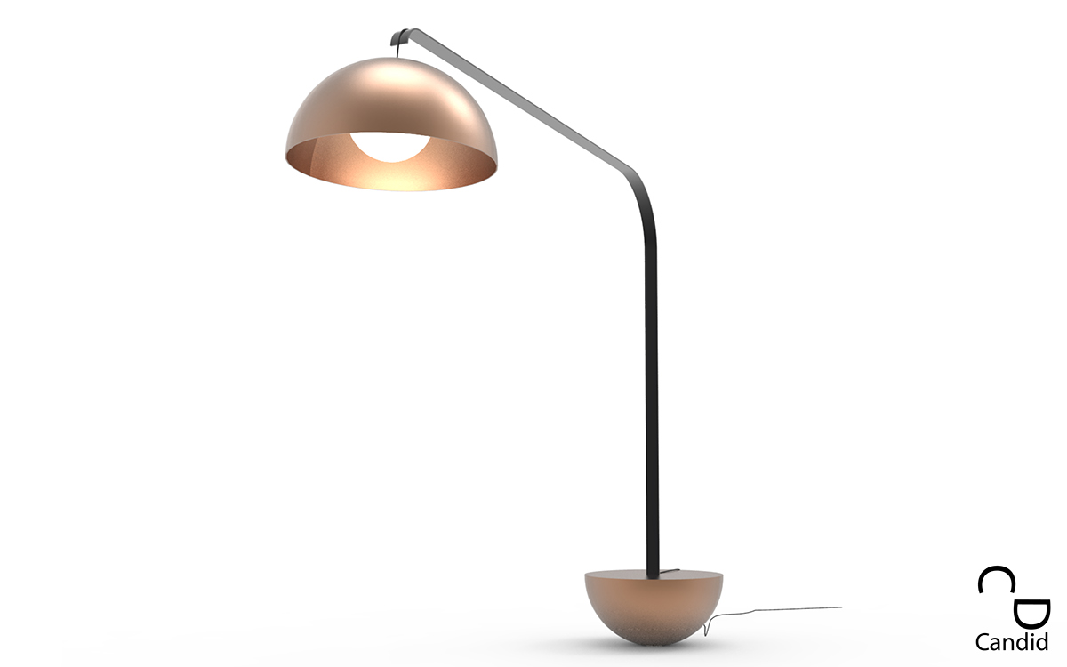balance centreofgravity desklamp table lamp copper lamp
