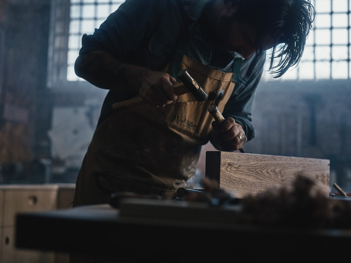 craftsmen Craftsman cinematic Authentic metalwork woodworker artisan Los Angeles welder carpenter Machinist dark dramatic portrait