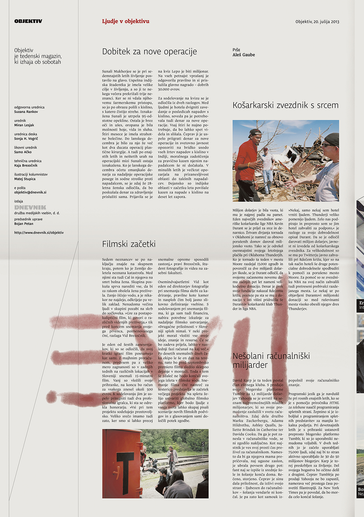 cover  newspaper Food   Fast food photo-illustration Editorial Illustration objektiv tomato košir slovenia award McDonalds Fast food evil live grand-prix