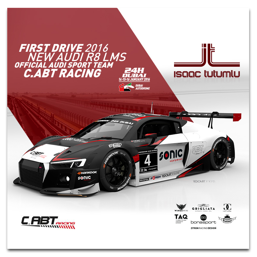 isaac tutumlu Audi R8 cabt racing Audi R8 LMS audi sport team Audi zitron Racing racing design abt racing sonic ABT bona sport