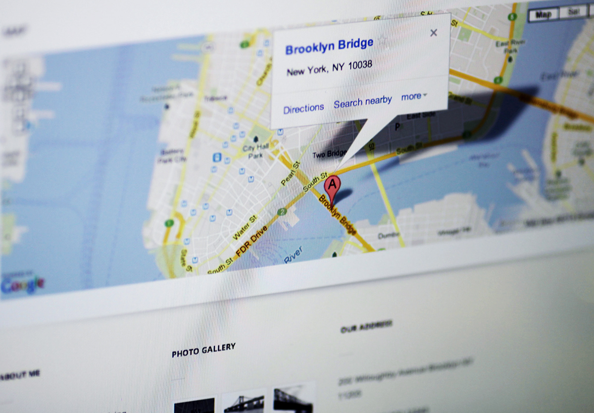 New York bridge Web