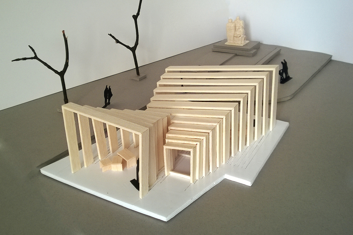 pavilion model building Model-making sculpture