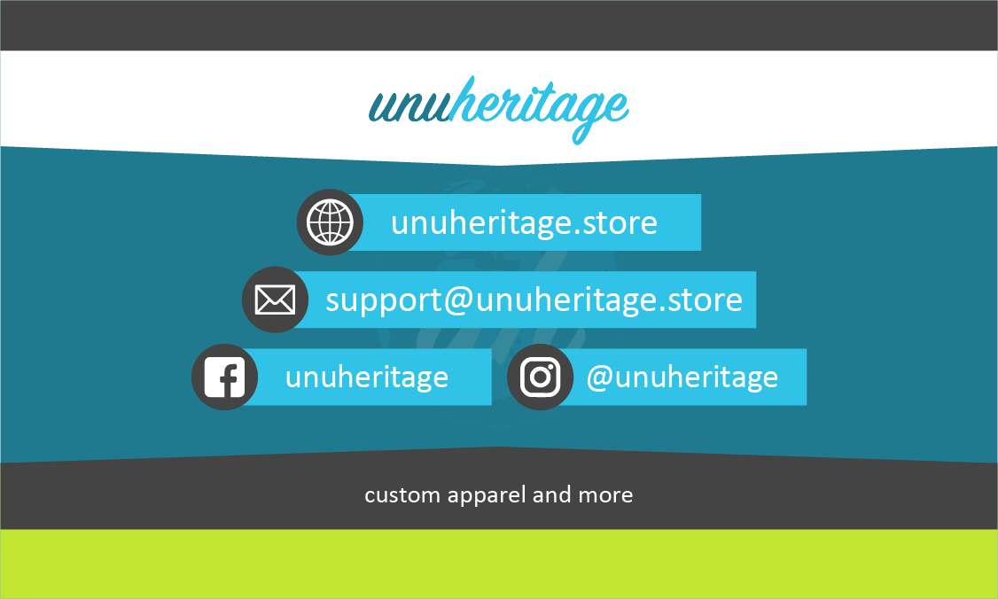 unuheritage Business Cards design graphic design  logo branding 