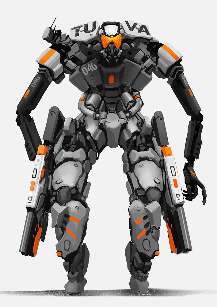 mech design concept design robot Character design 