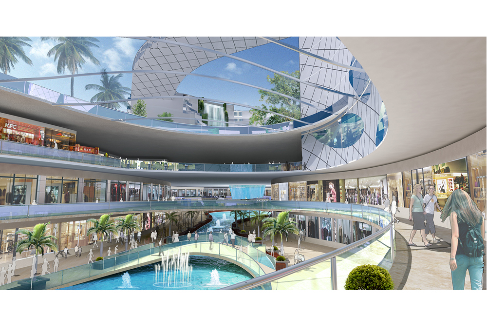 shopping mall Commercial development mixed-use development