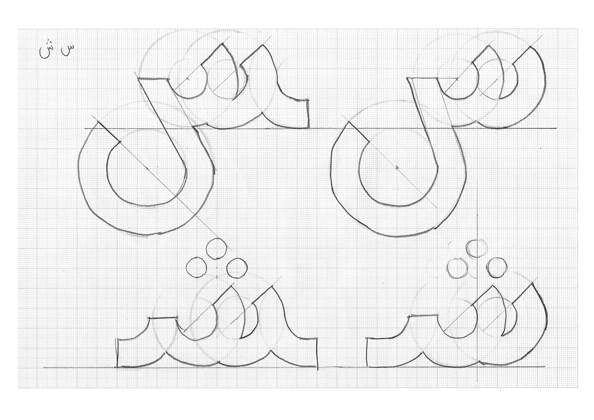 font design arabic typography type