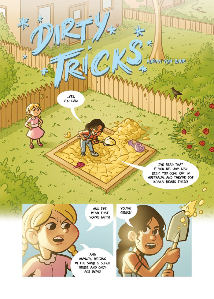 Dirty Tricks (comic) .
