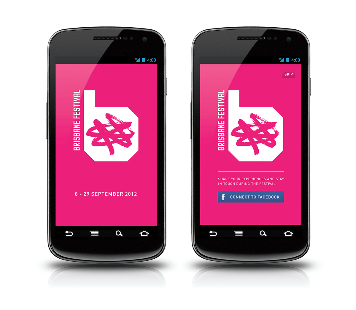 Brisbane brisbane festival android app camera QR Code map UI ux