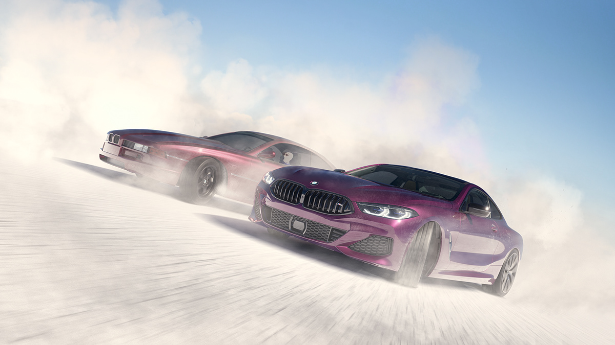 3D automotive   blender BMW CGI fullCG storyboarding   visualisation