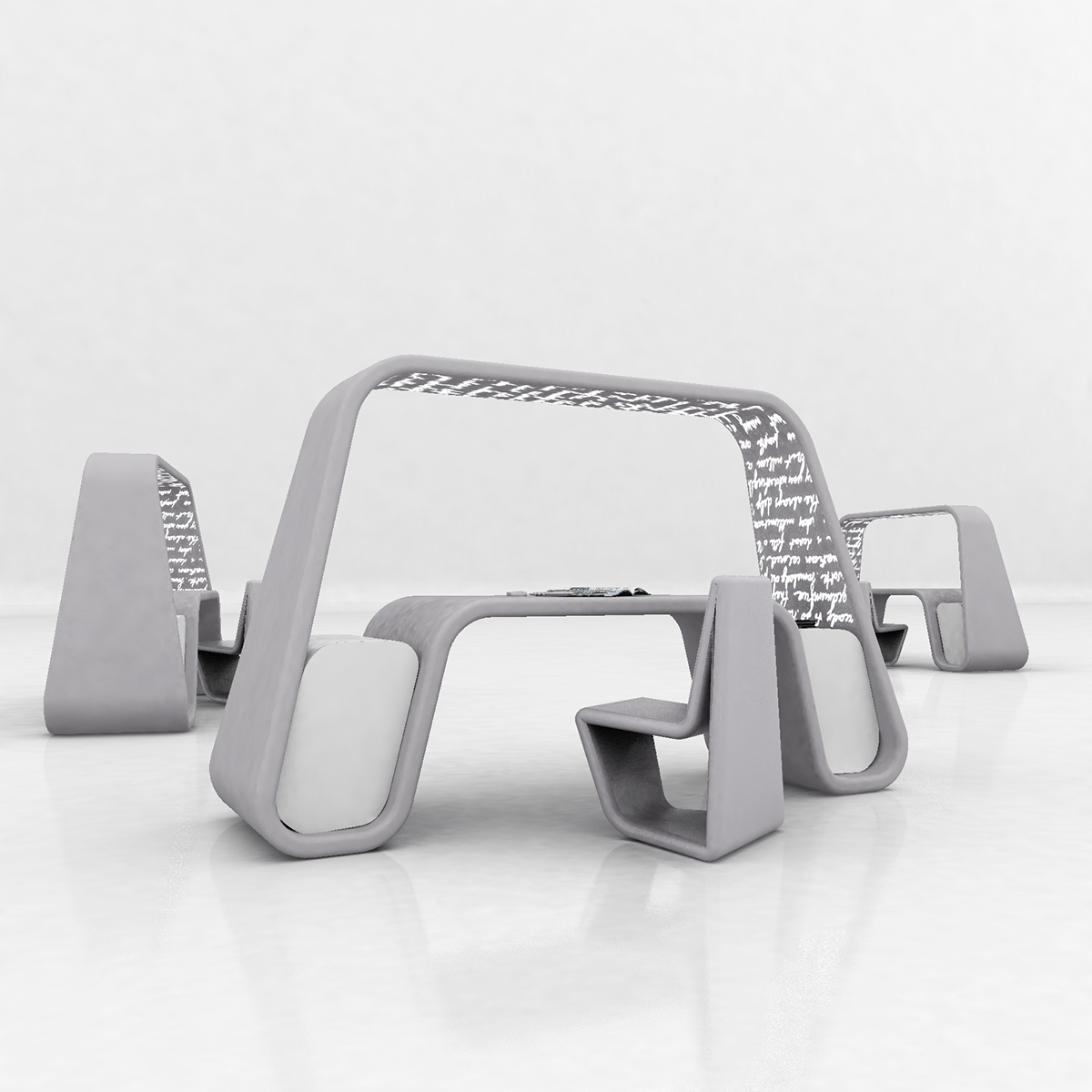 table yosi horikawa letter concept conceptual light future lighting furniture
