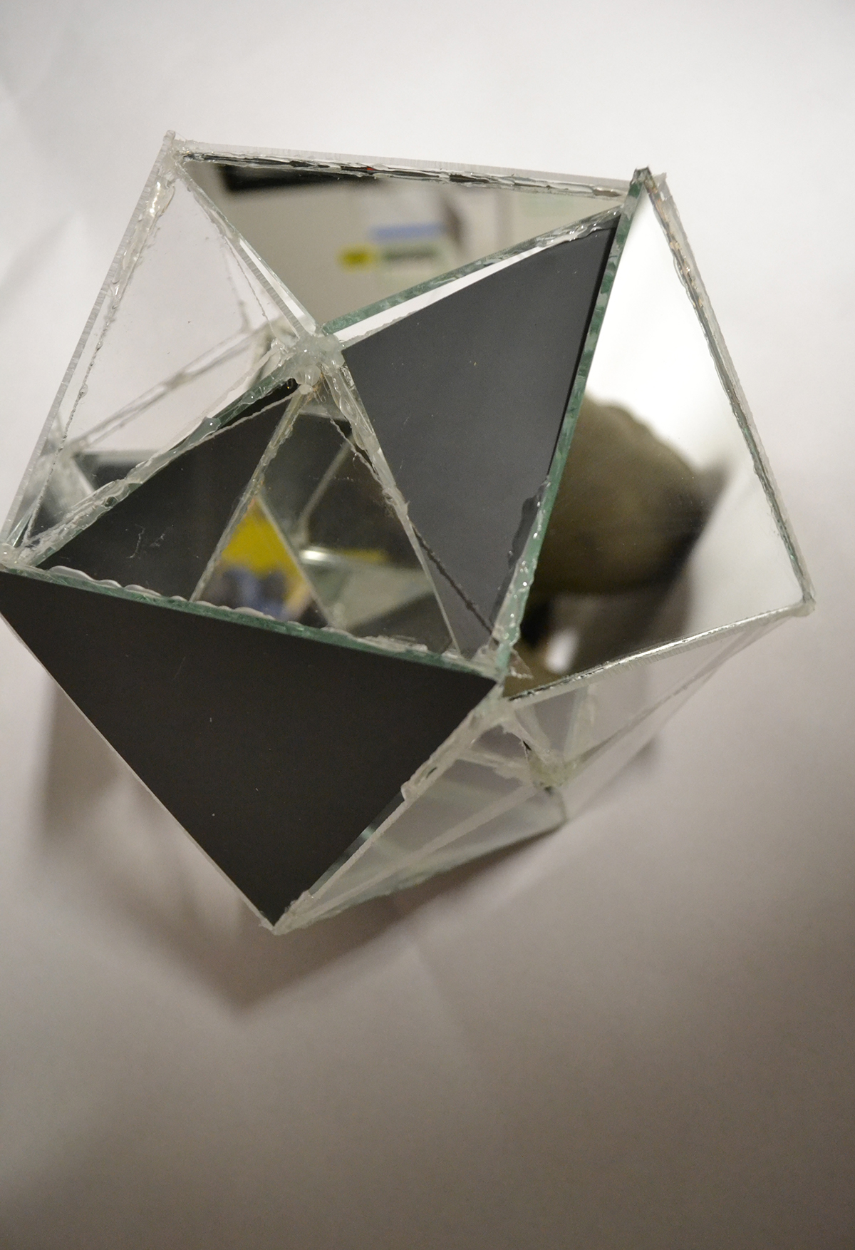 sensorium Make Something Invisible invisible invisibility Icositetrahedron Infinite Regress immaterial 2D design foundations nicholas evans-cato sculpture conceptual art