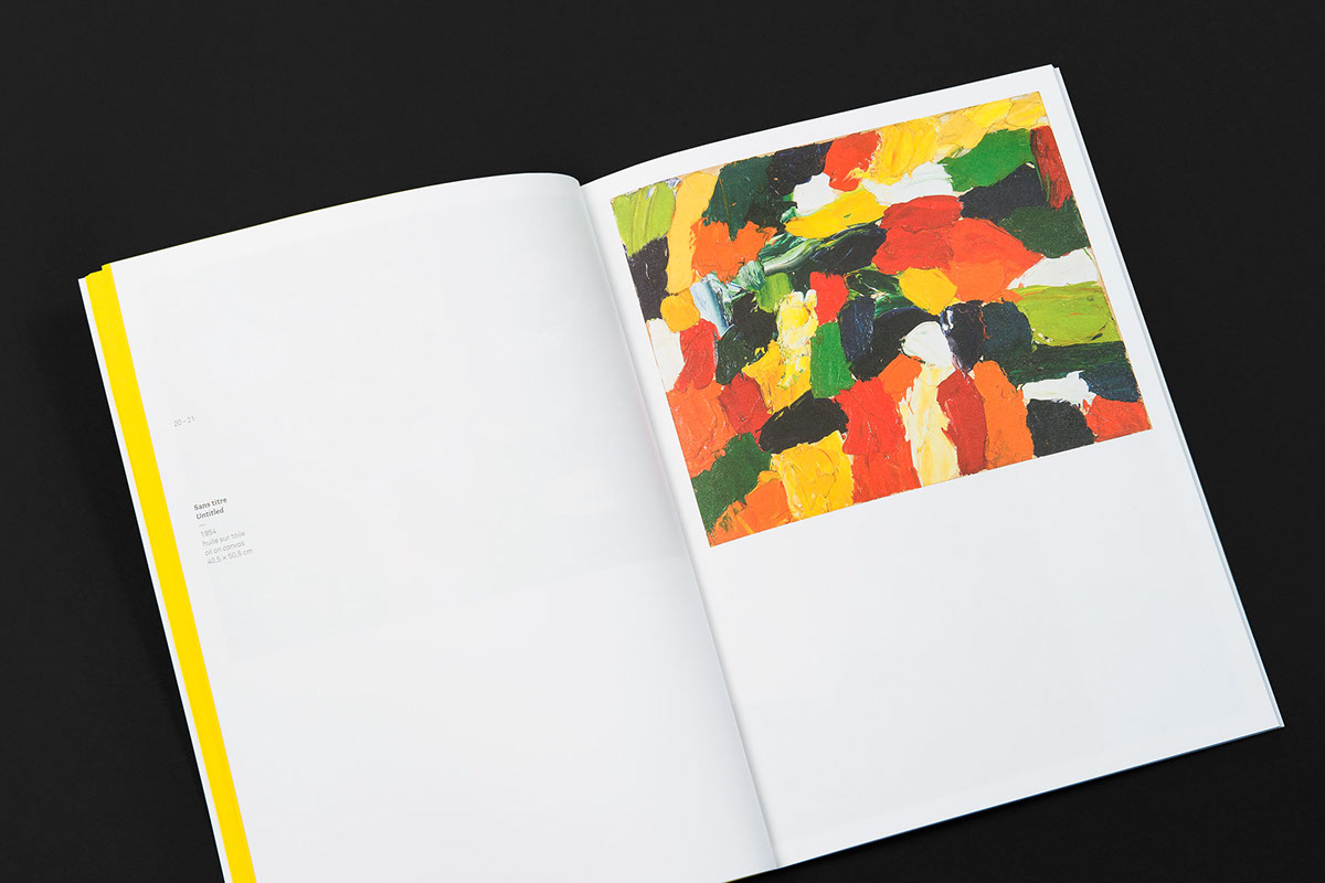 Adobe Portfolio book Molinari painter artist art typography  