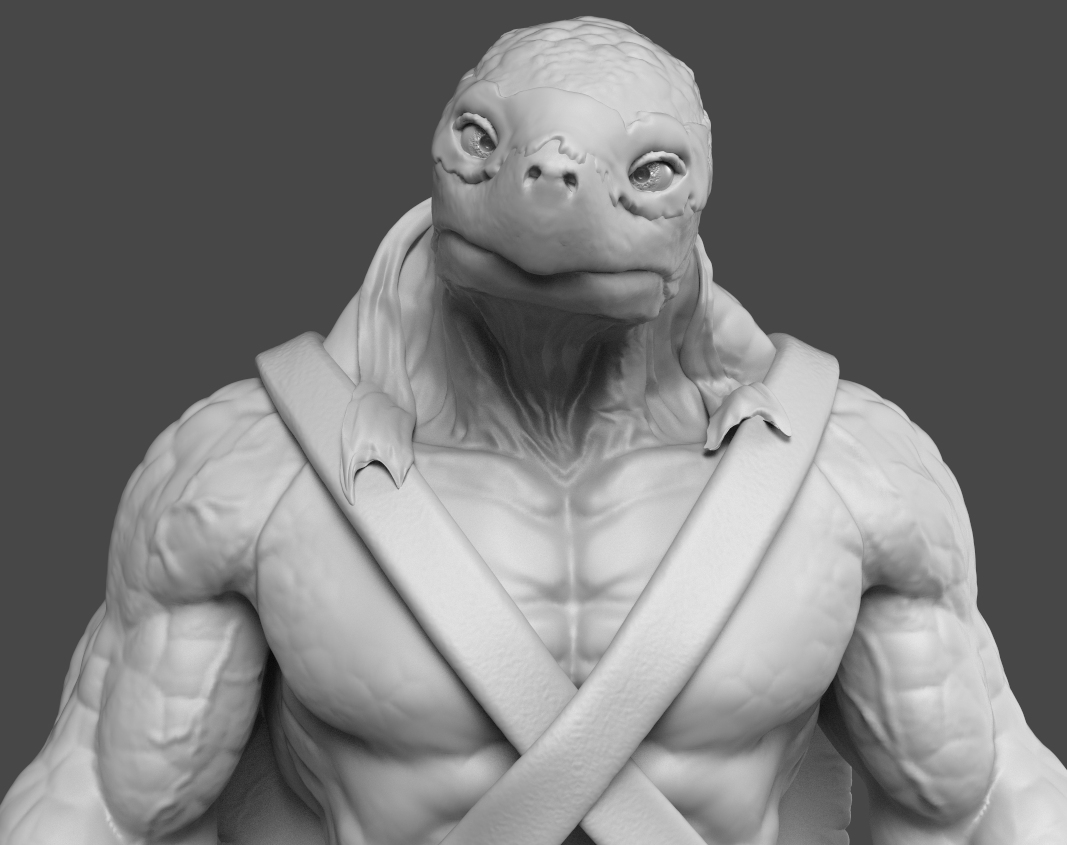 raphael TMNT Turtle mutant ninja Zbrush Pixologic keyshot Render 3D 3dart 3Dsculpt   3dislutration digitalart DigitalSculpture
