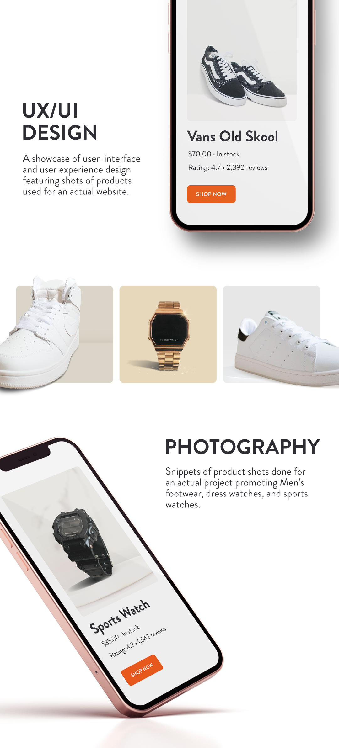Photography  photoshoot Product Photography ui design UX design ux/ui