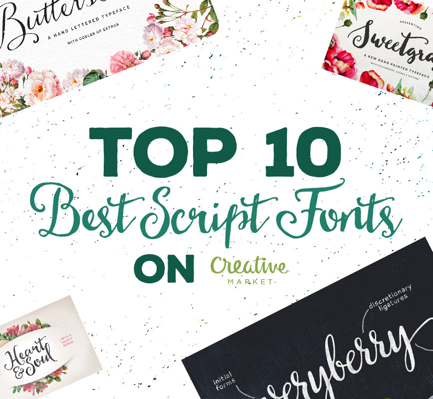 Friday Script  Script Fonts ~ Creative Market