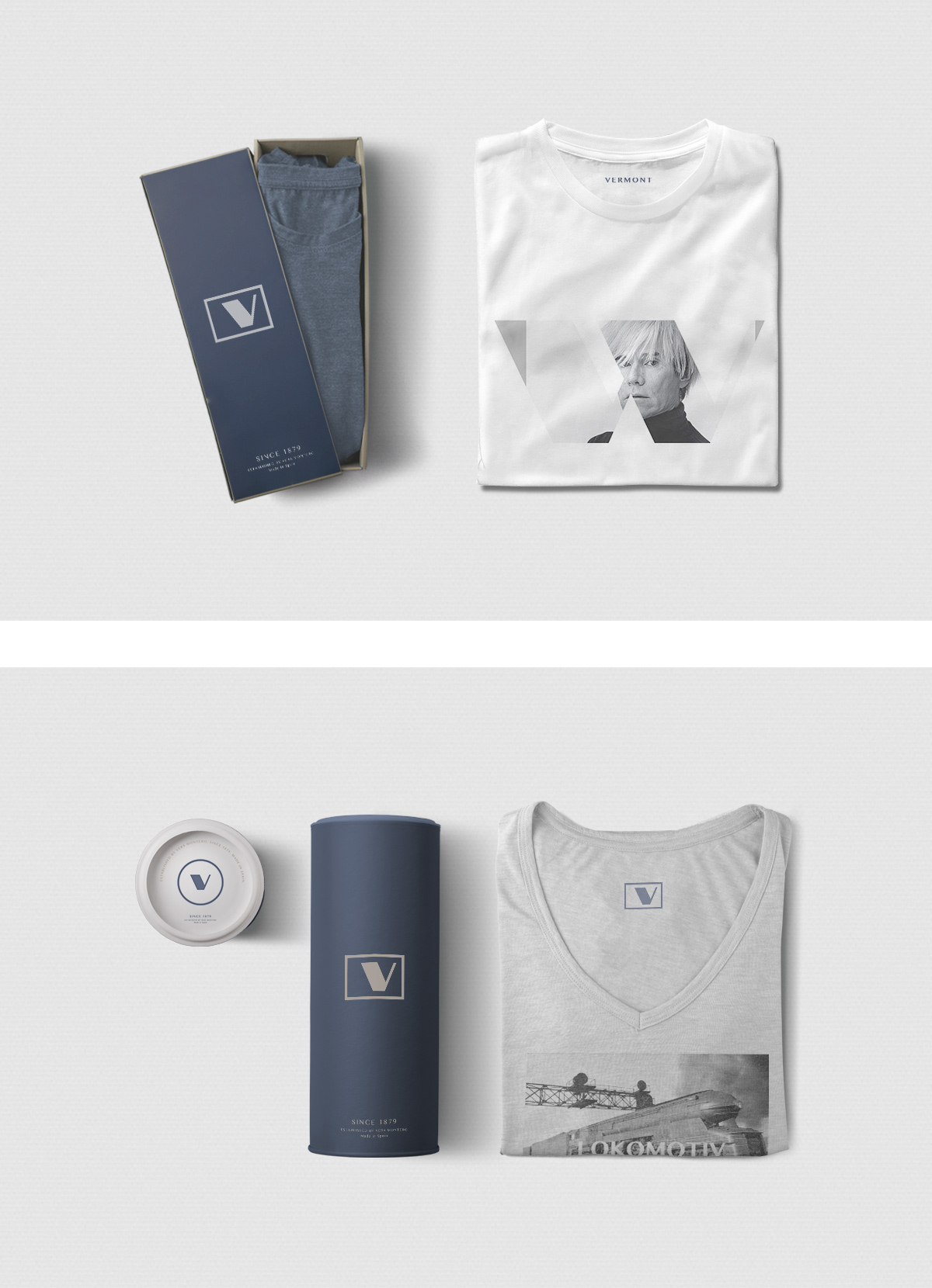 Vermont fashion brand apparel cloth package