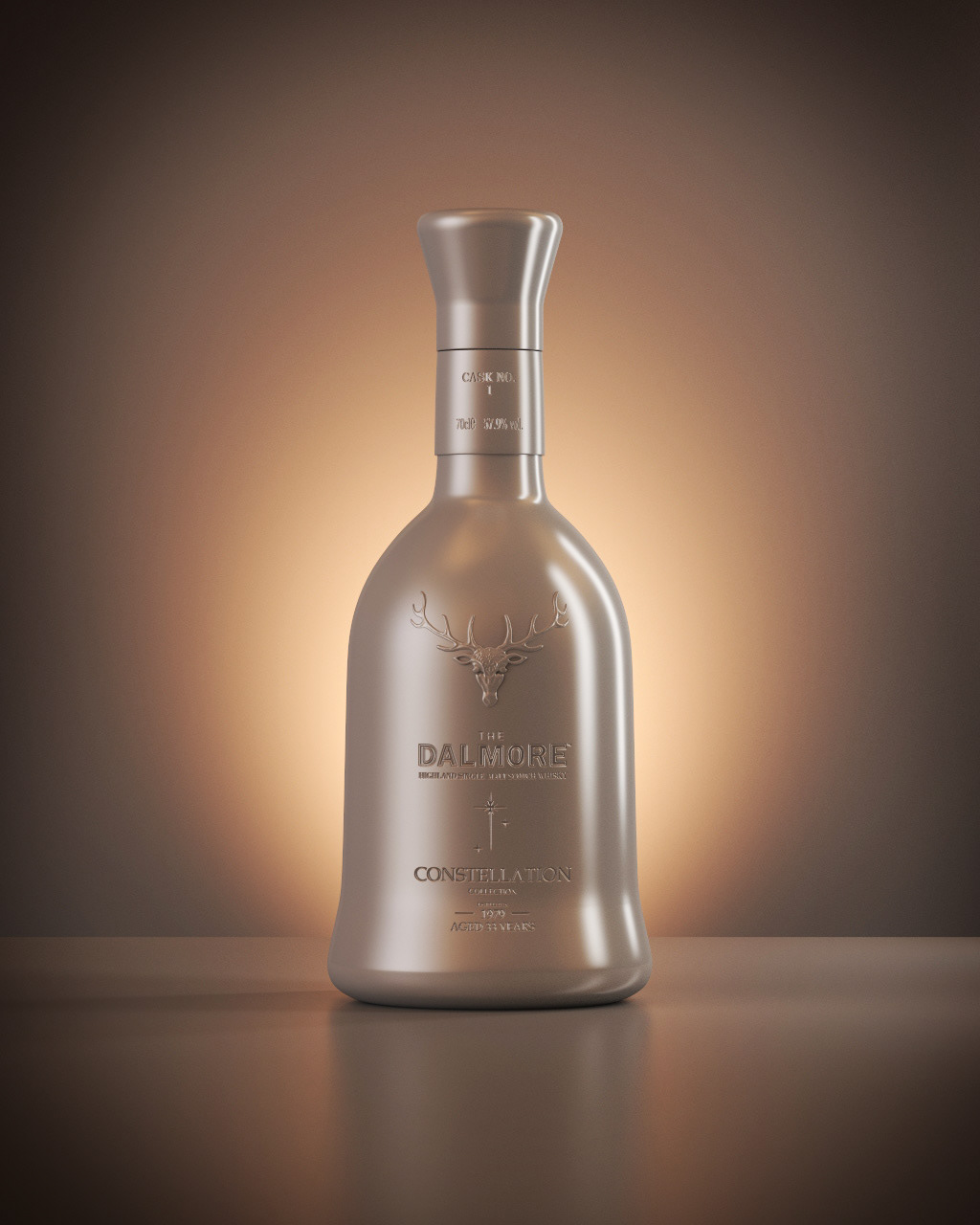 Advertising  dalmorewhisky Whisky thedalmore packagedesign productdesign branding  3dart photorealistic bottle