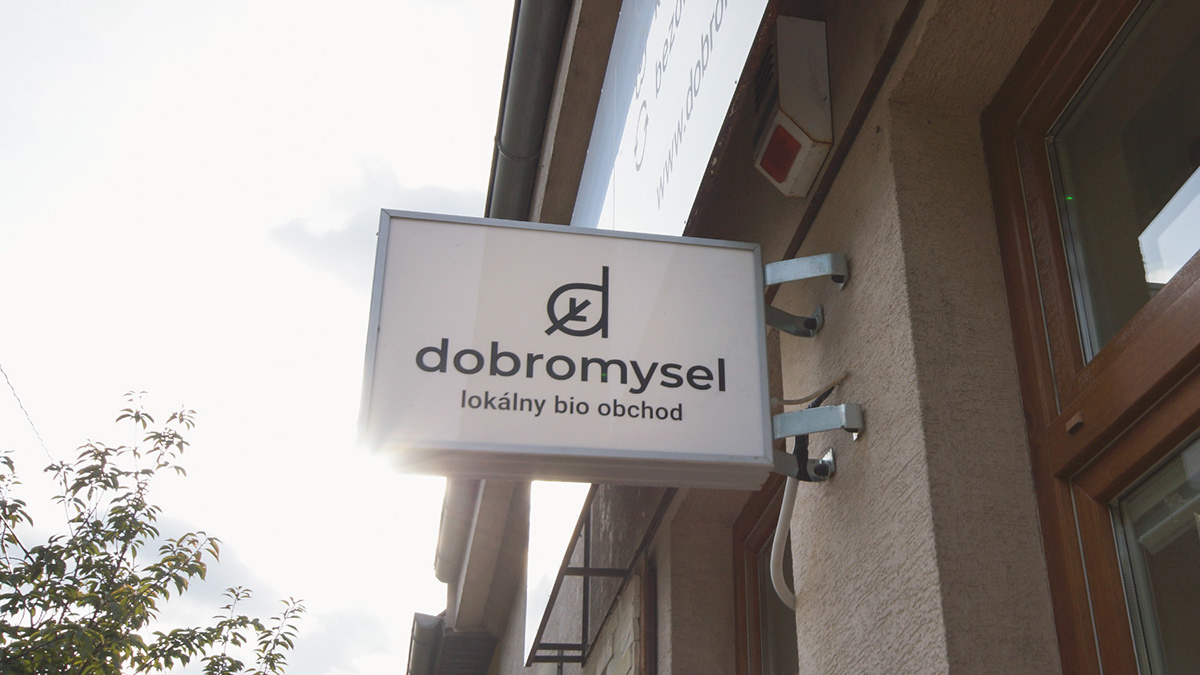 branding brand visual identity logo Grocery store bio shop