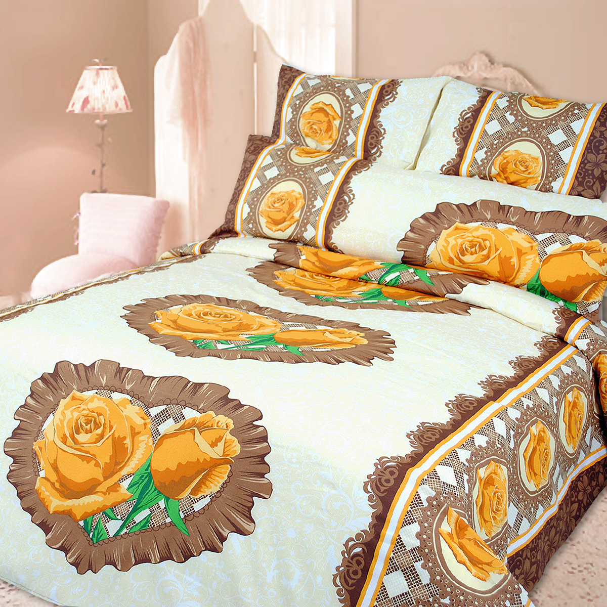 Popular Textile Design Bed Spreed popular product flower