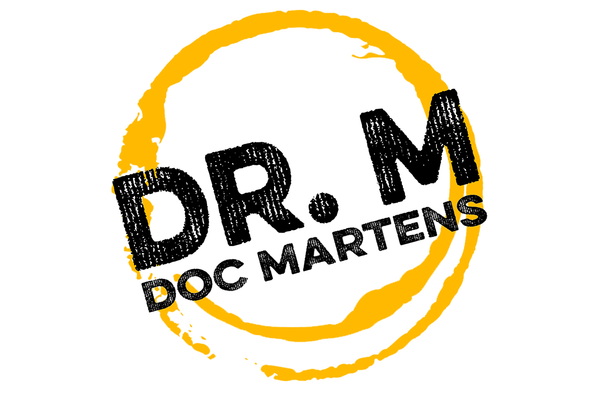 DOC MARTENS KCAD Student work Rebrand spread ad logo branding 2