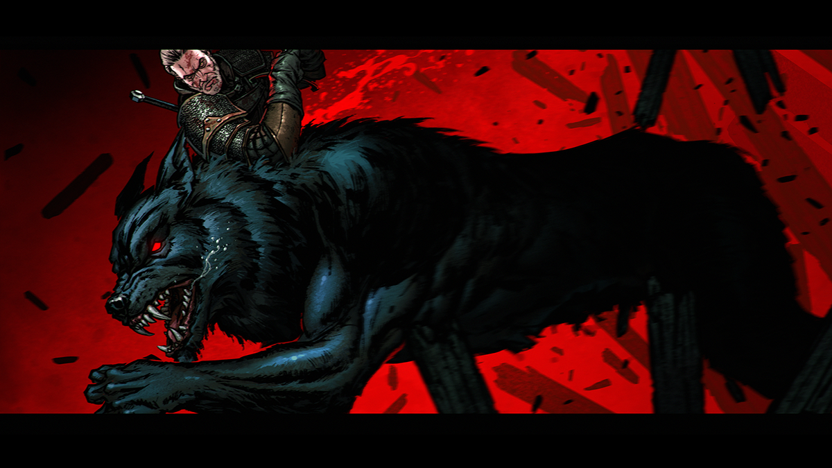 Division48 intro cinematic witcher wiedzmin CDP RED Werewolf troll wild Hunt