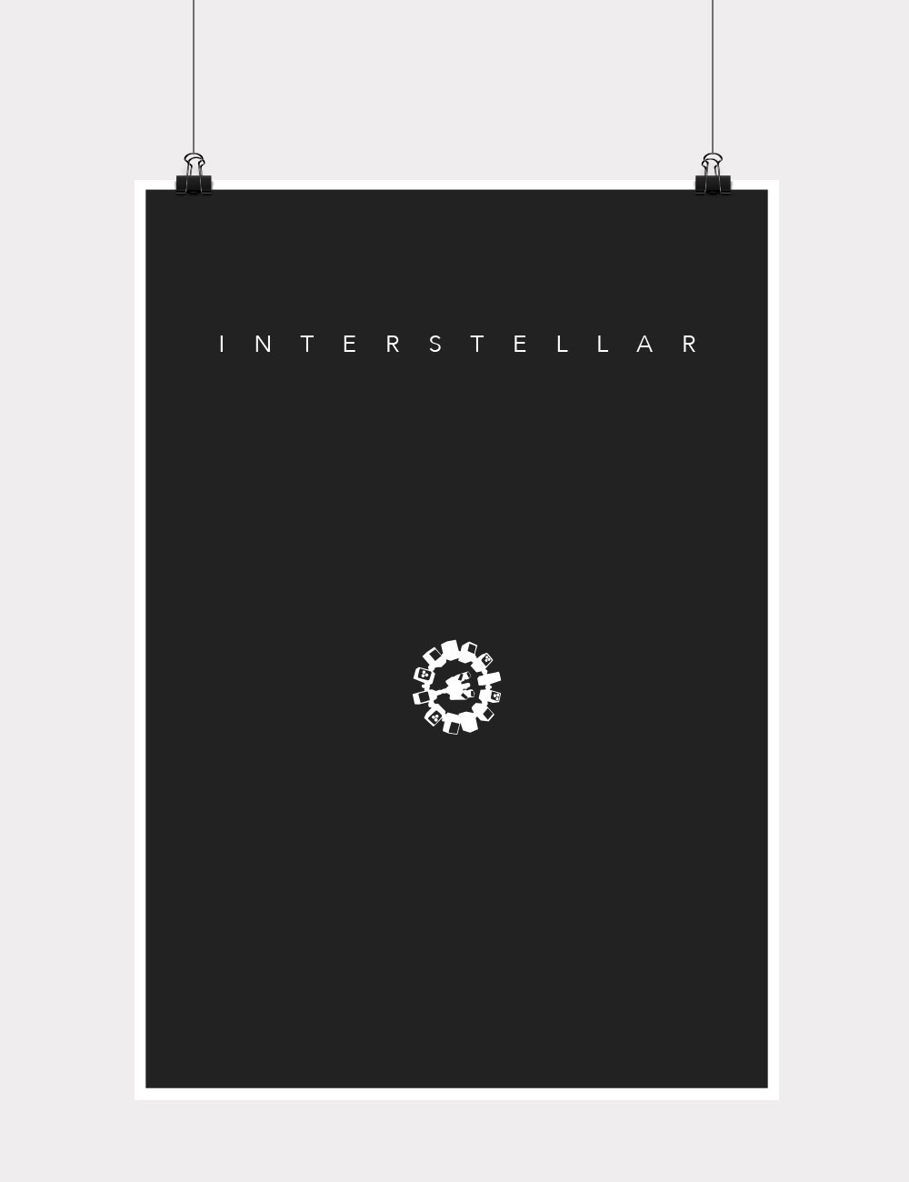 minimalist simple movie poster interstellar godzilla prestige memento The Great Gatsby Hunger Games movie poster jakarta