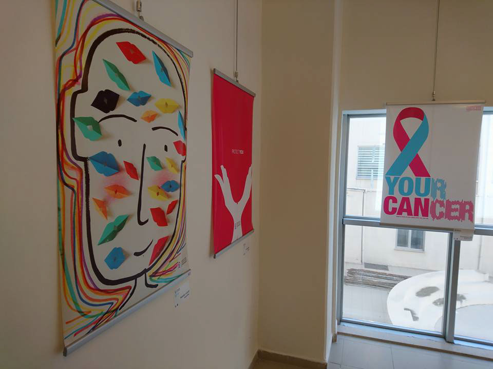poster cancer Exhibition  Turkey Francesco Mazzenga
