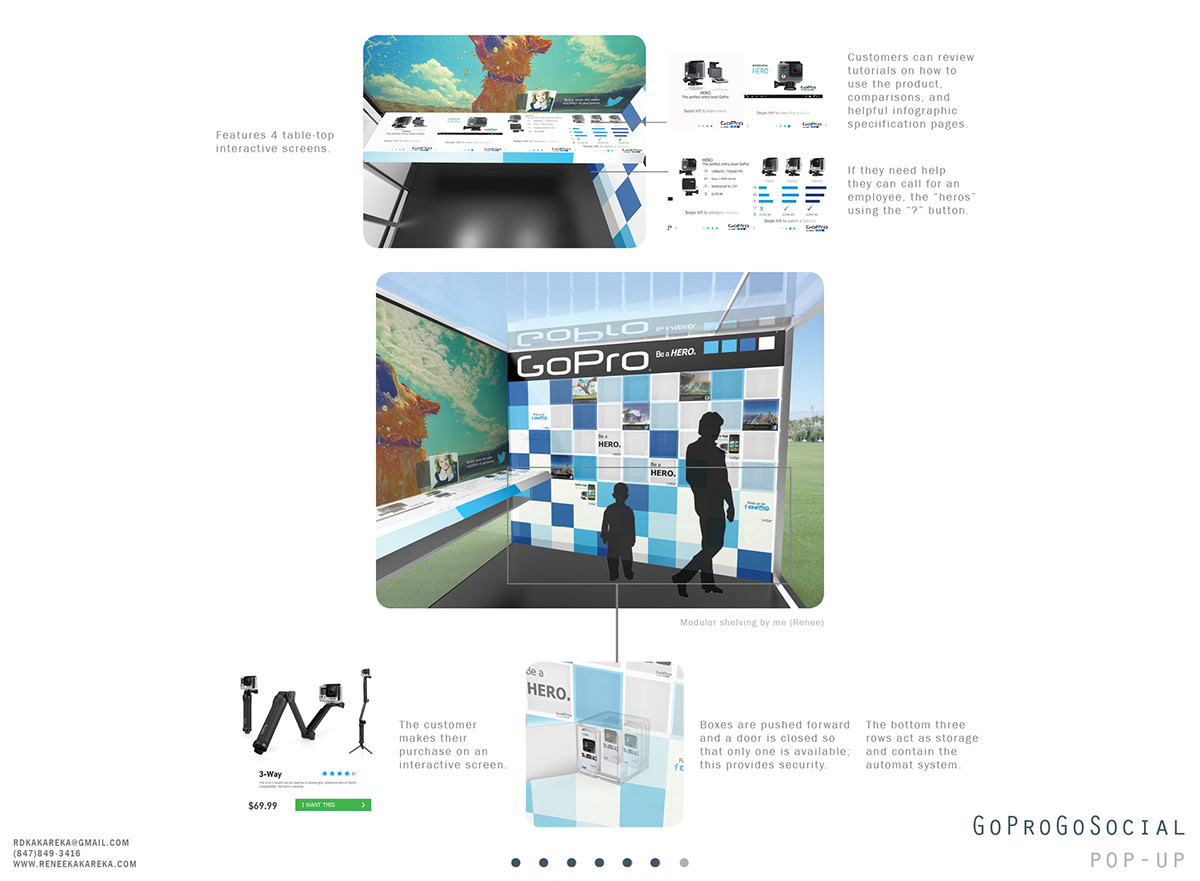 display design Pop-Up Shop social media Interface Shopping retail experience Travel Events