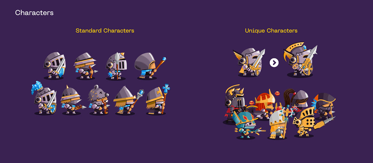 casual strategy game Games the king's league odyssey journey battle Character icons map UI design